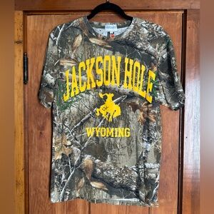 Jackson Hole Camouflage Graphic Tee